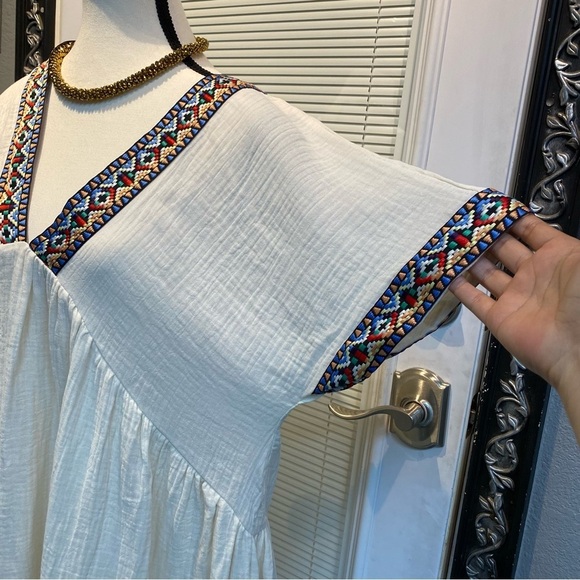 CUPSHE Plunge V Beach Cover Up Maternity DressMini Casual Summer Dress new - Picture 4 of 8